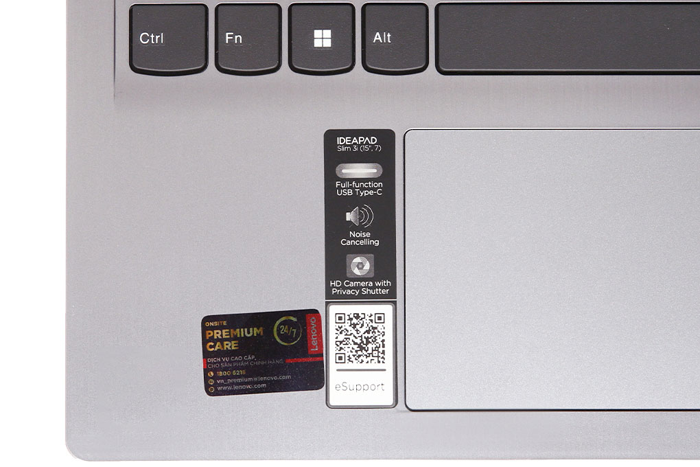 Laptop Lenovo Ideapad 3 15IAU7 i5 1235U/8GB/512GB/Win11 (82RK001PVN) Màu Xám