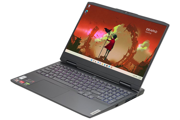 Laptop Lenovo Ideapad Gaming 3 15ARH7 R5 6600H/16GB/512GB/4GB RTX3050Ti/120Hz/Win11 (82SB007LVN) Màu Xám