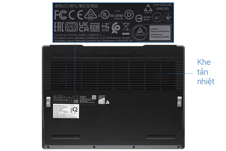 Laptop Lenovo Legion 5 15IAH7 i5 12500H/8GB/512GB/4GB RTX3050Ti/165Hz/Win11 (82RC003WVN) Màu Xám