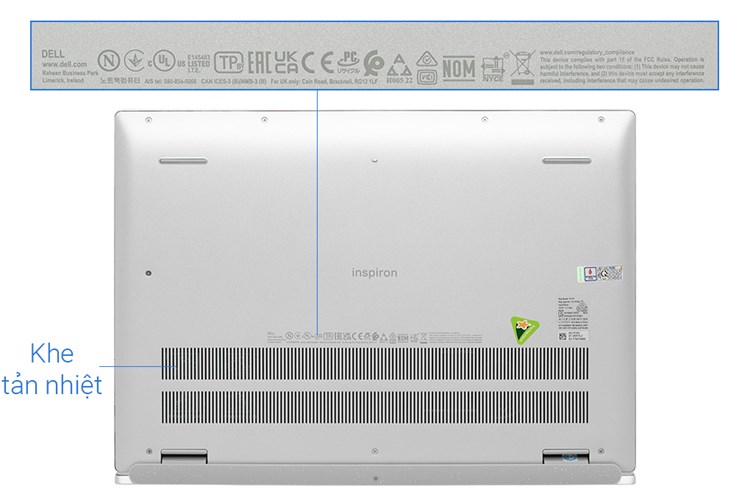 Laptop Dell Inspiron 16 5620 i7 1255U/8GB/512GB/OfficeHS/Win11 (N6I7110W1) Màu Bạc