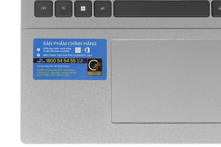 Laptop Dell Vostro 16 5620 i5 1240P/8GB/256GB/OfficeHS/Win11 (V6I5001W1) Màu Xám