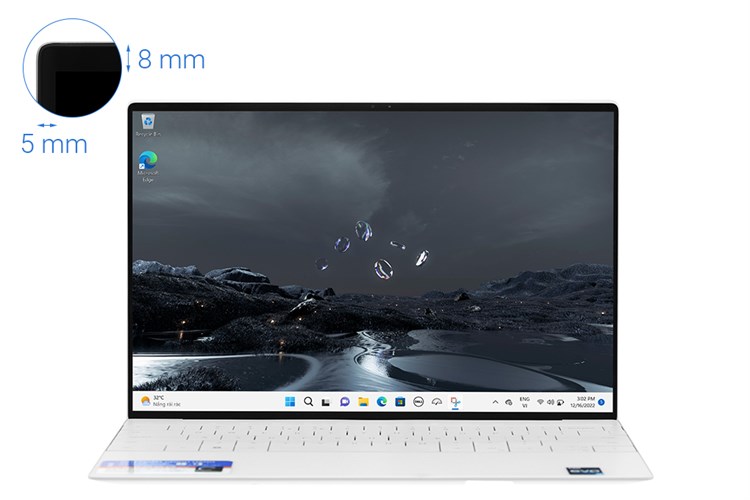 Laptop Dell XPS 13 Plus 9320 i7 1260P/16GB/512GB/Touch/Cáp/OfficeHS/Win11 (5CG56) Màu Bạc