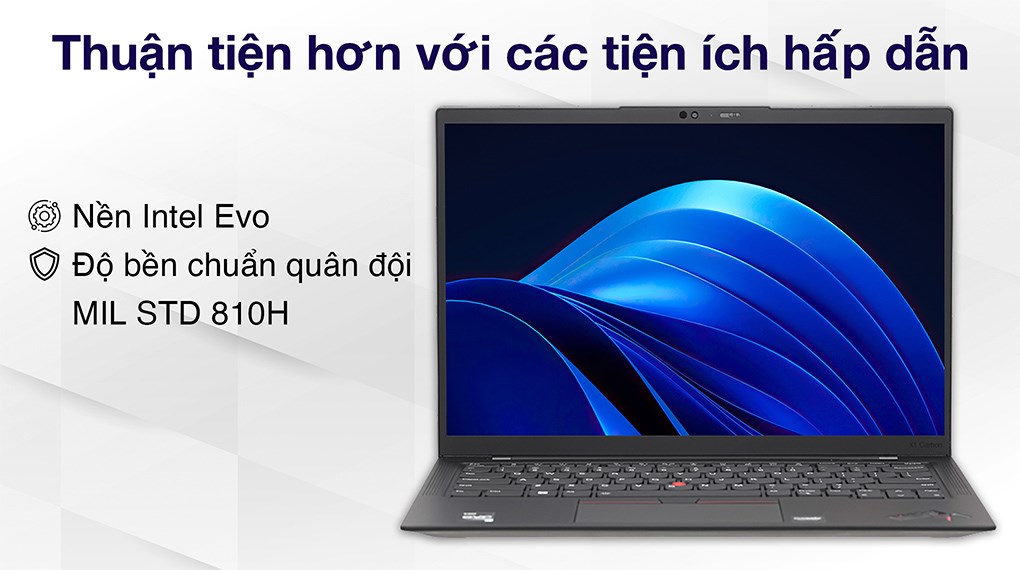 Laptop Lenovo ThinkPad X1 Carbon Gen 10 i7 1260P/16GB/512GB/Touch/Win11 (21CB00A8VN)