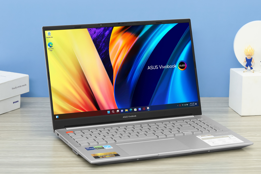 Laptop Asus Vivobook Pro 15 OLED K6502Z i7 12650H/16GB/512GB/4GB RTX3050/Win11 (MA036W) Màu Bạc