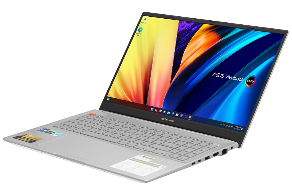 Laptop Asus Vivobook Pro 15 OLED K6502Z i7 12650H/16GB/512GB/4GB RTX3050/Win11 (MA036W) Màu Bạc