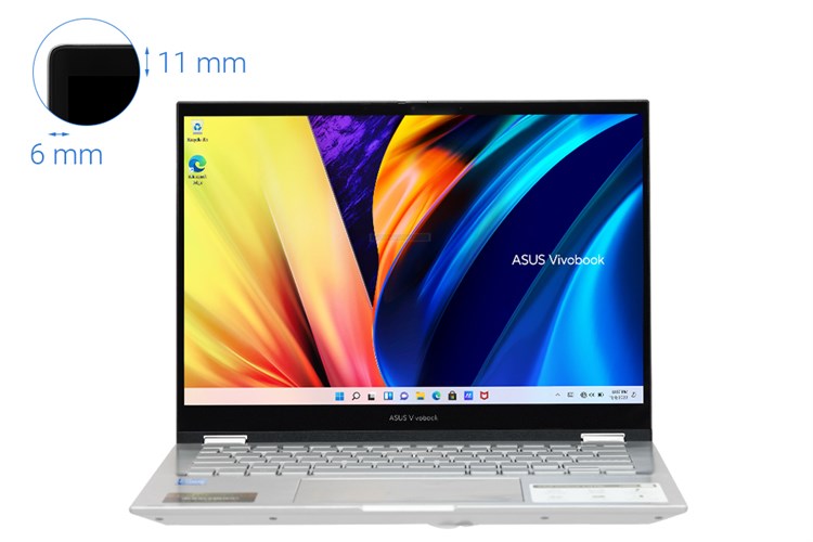 Laptop Asus Vivobook S 14 Flip TP3402ZA i5 12500H/8GB/512GB/Touch/Pen/Win11 (LZ159W) Màu Bạc