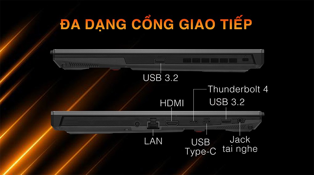 Laptop Asus TUF Gaming F15 FX507ZM i7 12700H/16GB/512GB/6GB RTX3060/144Hz/Win11 (HN123W)