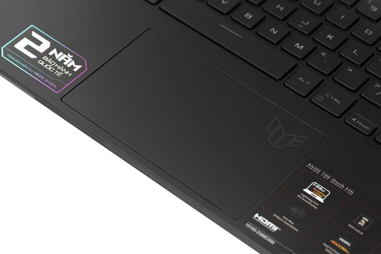 Laptop Asus Gaming TUF Dash F15 FX517ZM i7 12650H/8GB/512GB/6GB RTX3060/144Hz/Win11 (HN480W) Màu Đen