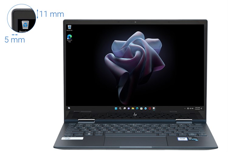 Laptop HP Envy X360 13 bf0090TU i7 1250U/16GB/512GB/Touch/Pen/Win11 (76B13PA) Màu Xanh