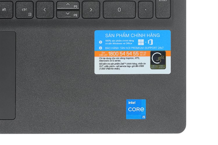 Laptop Dell Inspiron 15 3520 i5 1235U/8GB/256GB/120Hz/OfficeHS/Win11 (N5I5122W1) Màu Đen