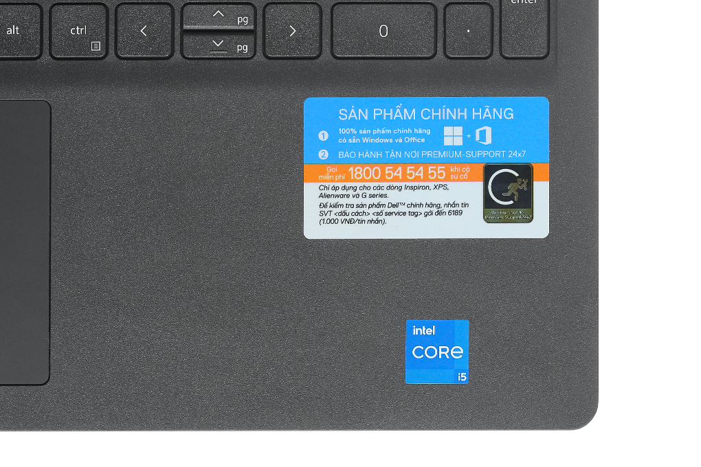 Laptop Dell Inspiron 15 3520 i5 1235U/8GB/256GB/120Hz/OfficeHS/Win11 (N5I5122W1) Màu Đen