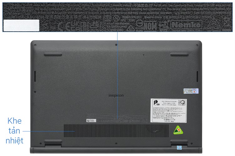 Laptop Dell Inspiron 15 3520 i5 1235U/8GB/256GB/120Hz/OfficeHS/Win11 (N5I5122W1) Màu Đen