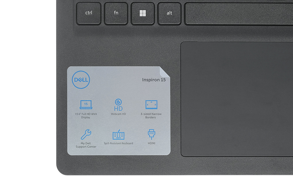 Laptop Dell Inspiron 15 3520 - i5U085W11BLU (i5 1235U, 8GB, 512GB, Full HD 120Hz, OfficeHS, Win11) Màu Đen