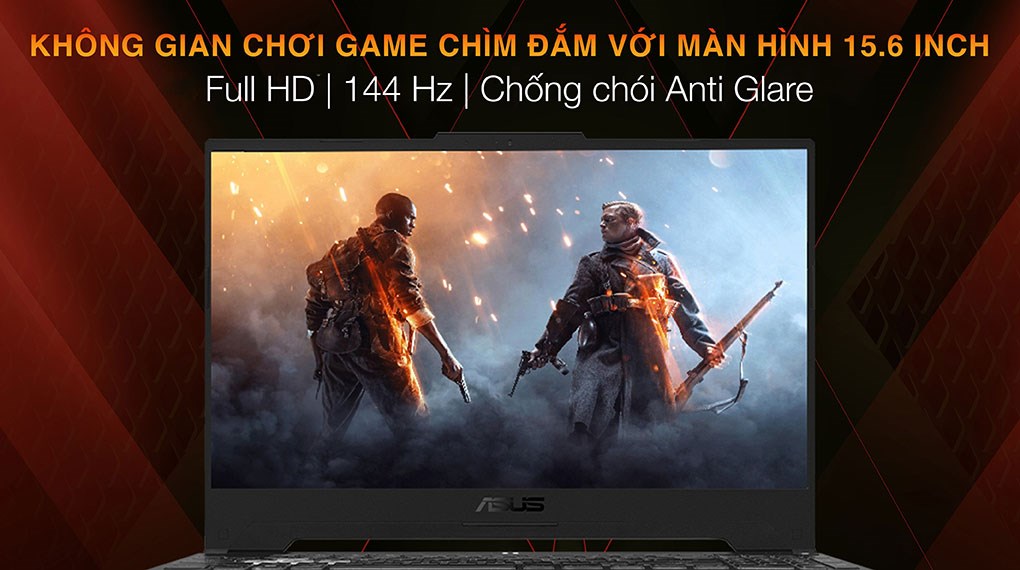 Laptop Asus TUF Gaming F15 FX507ZE i7 12700H/8GB/512GB/4GB RTX3050Ti/144Hz/Win11 (HN093W)