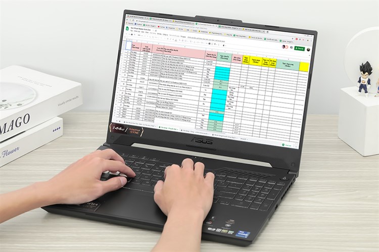 Laptop Asus TUF Gaming F15 FX507ZE i7 12700H/8GB/512GB/4GB RTX3050Ti/144Hz/Win11 (HN093W) Màu Xám