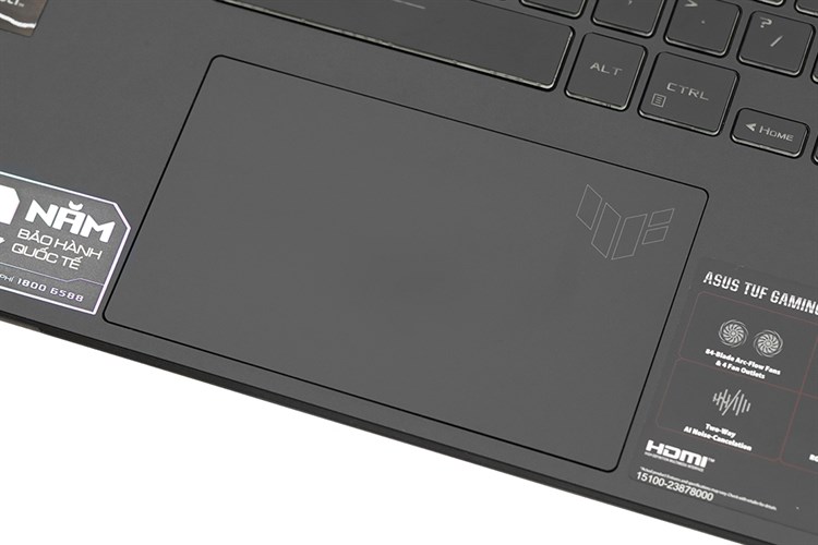 Laptop Asus TUF Gaming F15 FX507ZE i7 12700H/8GB/512GB/4GB RTX3050Ti/144Hz/Win11 (HN093W) Màu Xám