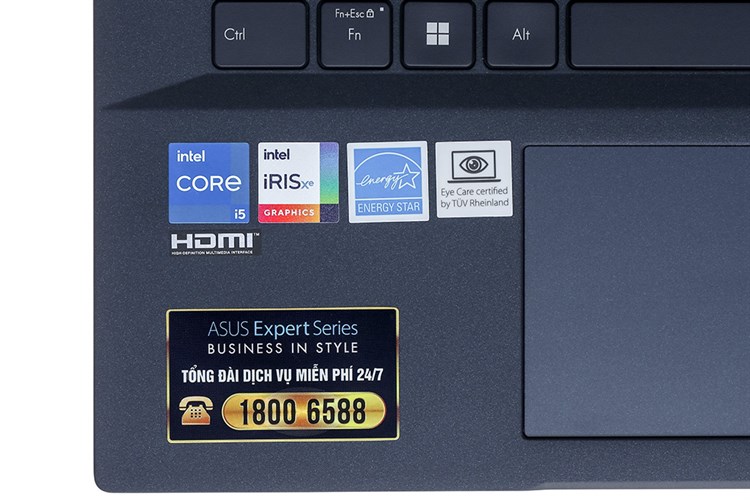 Laptop Asus ExpertBook B5402CB i5 1240P/16GB/512GB/Win11 (KI0353W) Màu Đen