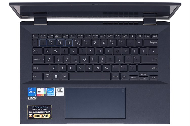 Laptop Asus ExpertBook B5402CB i5 1240P/16GB/512GB/Win11 (KI0353W) Màu Đen