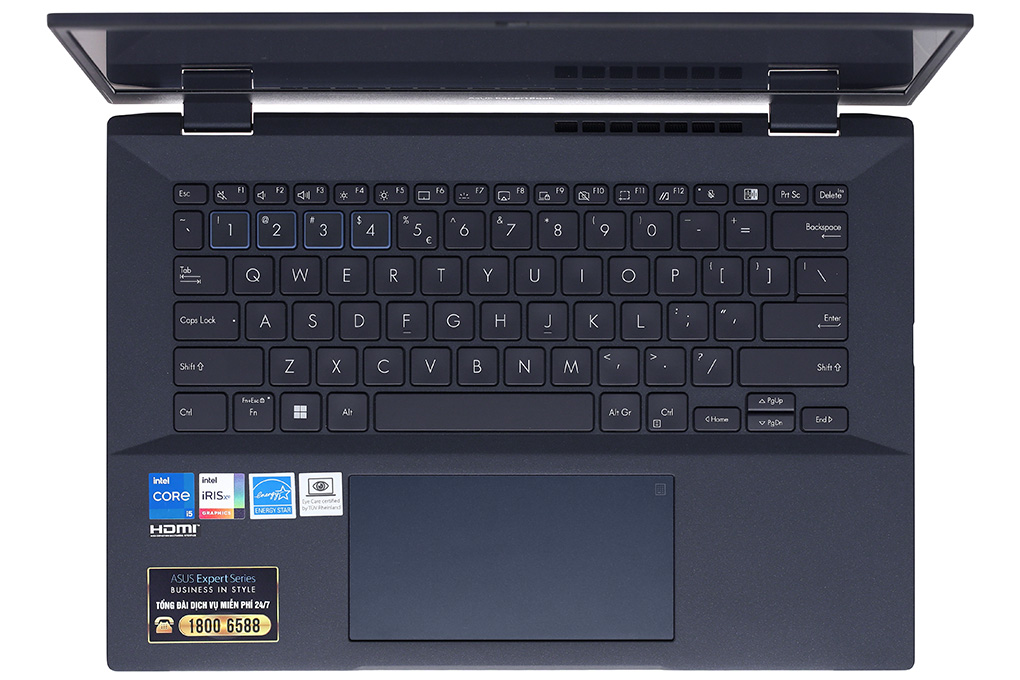 Laptop Asus ExpertBook B5402CB i5 1240P/16GB/512GB/Win11 (KI0353W) Màu Đen