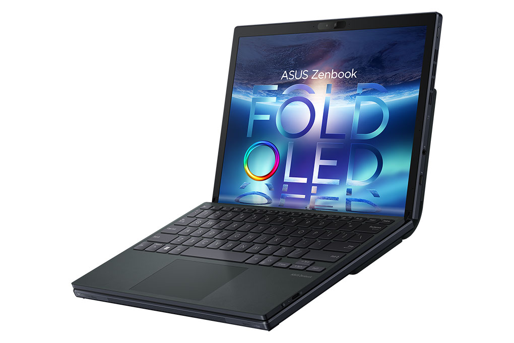 Laptop Asus Zenbook 17 Fold OLED UX9702AA i7 1250U/16GB/1TB/Touch/Cáp/Túi/Win11 (MD014W) Màu Đen