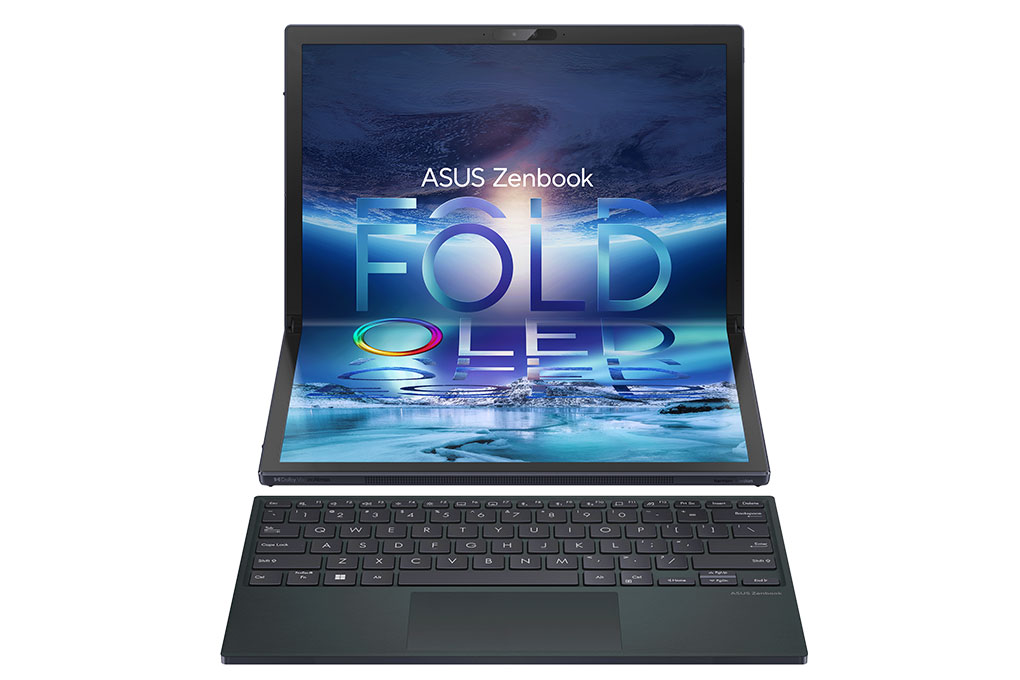 Laptop Asus Zenbook 17 Fold OLED UX9702AA i7 1250U/16GB/1TB/Touch/Cáp/Túi/Win11 (MD014W) Màu Đen