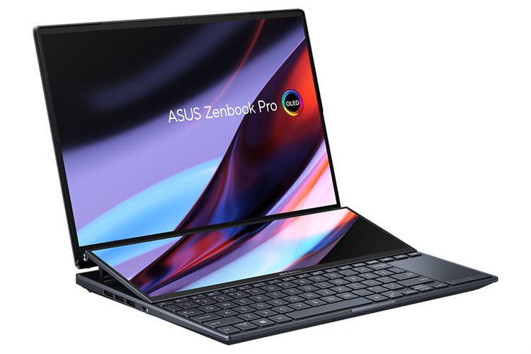 Laptop Asus Zenbook Pro 14 Duo OLED UX8402ZE i7 12700H/16GB/1TB/4GB RTX3050Ti/Touch/Pen/Túi/Win11 (M3044W) Màu Đen