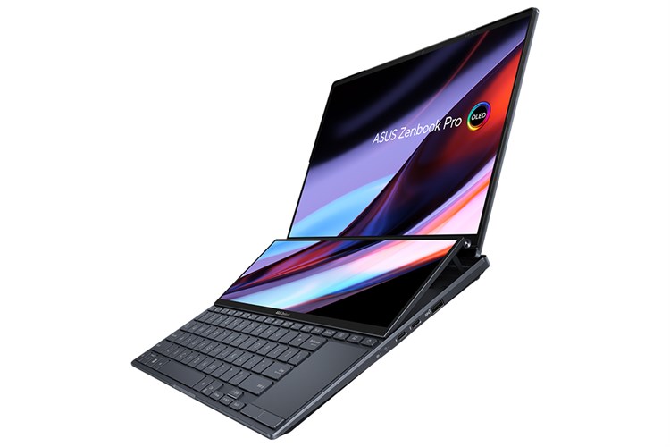 Laptop Asus Zenbook Pro 14 Duo OLED UX8402ZE i7 12700H/16GB/1TB/4GB RTX3050Ti/Touch/Pen/Túi/Win11 (M3044W) Màu Đen