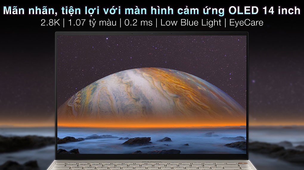 Laptop Asus Zenbook 14X OLED Space Edition UX5401ZAS i5 12500H/16GB/512GB/Cáp/Túi/Win11 (KN130W)