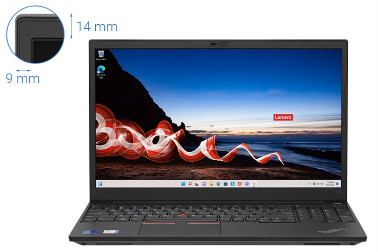 Laptop Lenovo ThinkPad E15 Gen 4 i7 1260P/16GB/512GB/Win11 (21E600CPVN) Màu Đen