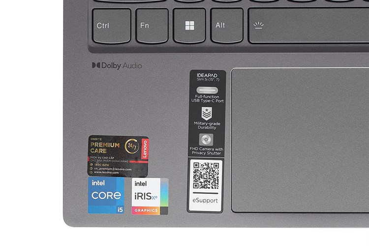 Laptop Lenovo Ideapad 5 15IAL7 i5 1235U/8GB/512GB/Win11 (82SF005HVN) Màu Xám