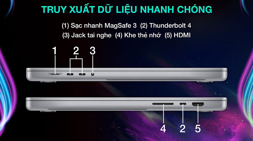 Laptop Apple MacBook Pro 16 inch M2 Pro 2023 12-core CPU/16GB/512GB/19-core GPU (MNWC3SA/A)