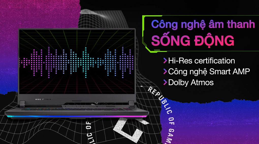 Laptop Asus Gaming ROG Strix G15 G513R R9 6900HX/16GB/1TB/8GB RTX3070Ti/165Hz/Balo/Win11 (HQ152W)