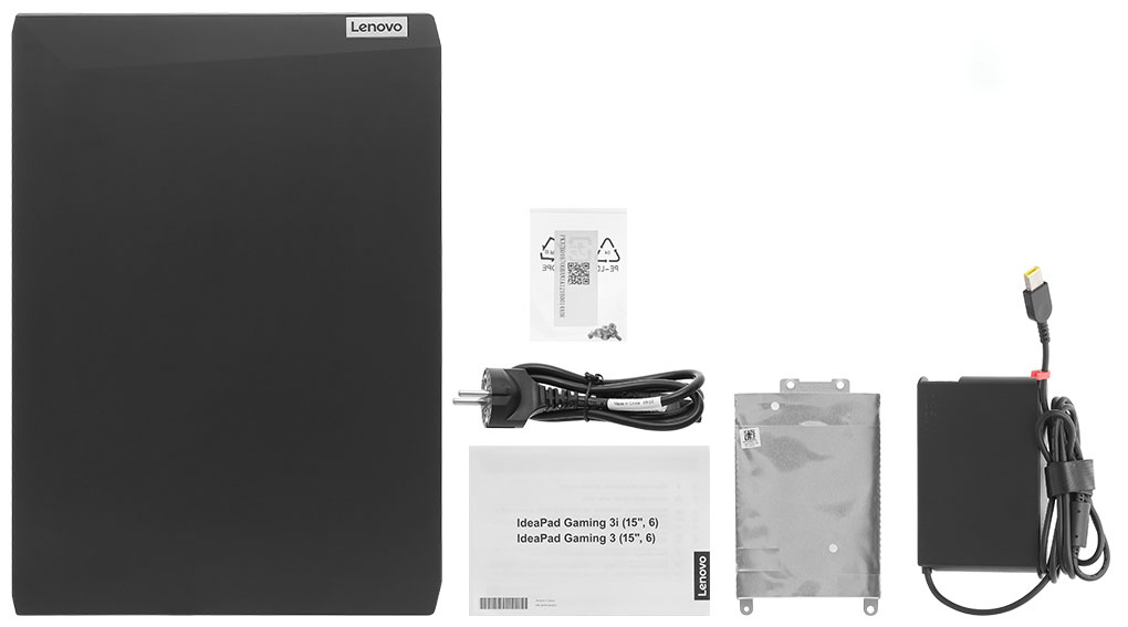 Bộ sản phẩm gồm: Sách hướng dẫn, Thùng máy, Sạc Laptop Lenovo ( 135W )