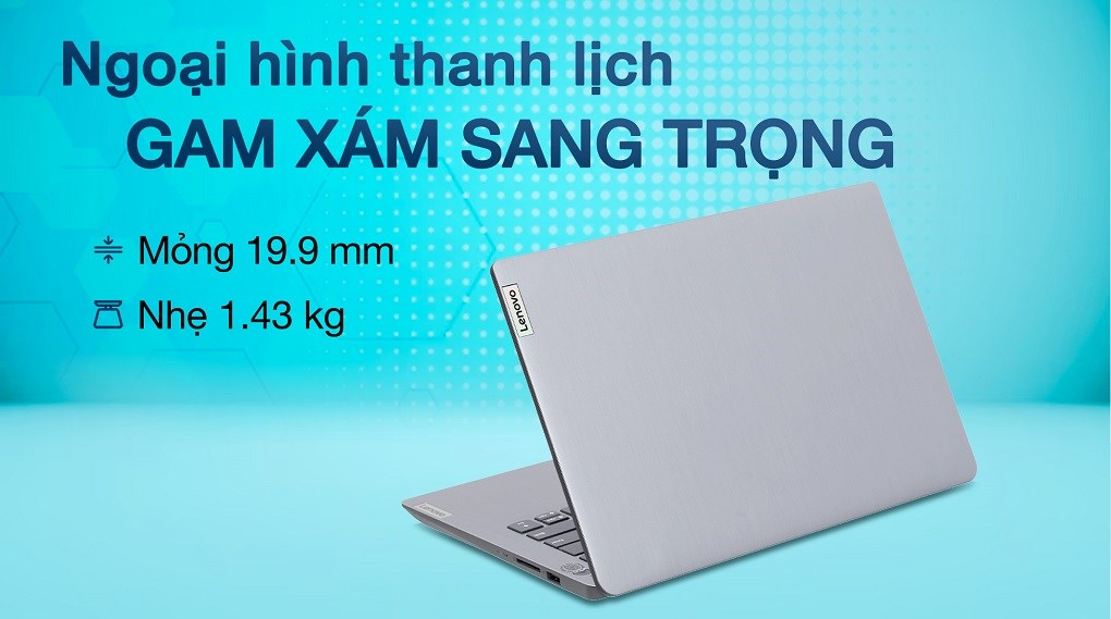 Laptop Lenovo Ideapad 3 14ABA7 R5 5625U/8GB/256GB/Win11 (82RM003WVN)