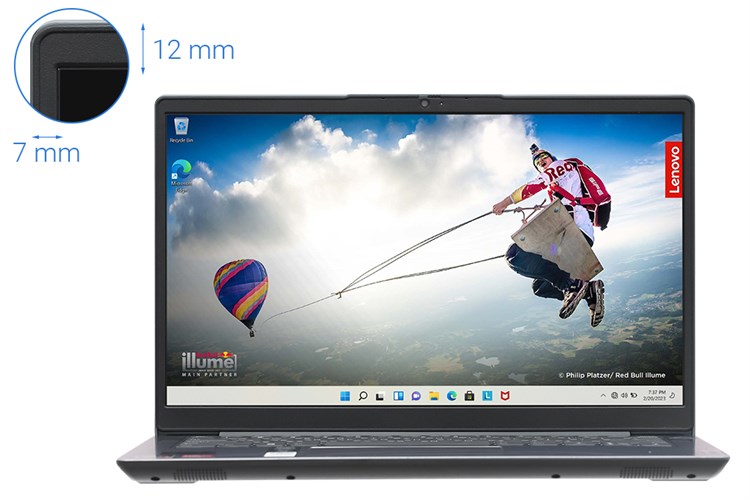 Laptop Lenovo Ideapad 3 14ABA7 R5 5625U/8GB/256GB/Win11 (82RM003WVN) Màu Xám