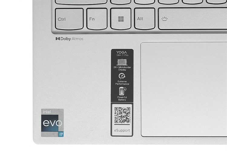 Laptop Lenovo Yoga Slim 7 Pro 14IAH7 i7 12700H/16GB/512GB/Win11 (82UT006CVN) Màu Xám