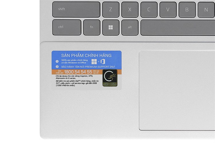 Laptop Dell Inspiron 14 5420 i5 1235U/8GB/512GB/OfficeHS/Win11 (i5U085W11SLU) Màu Bạc