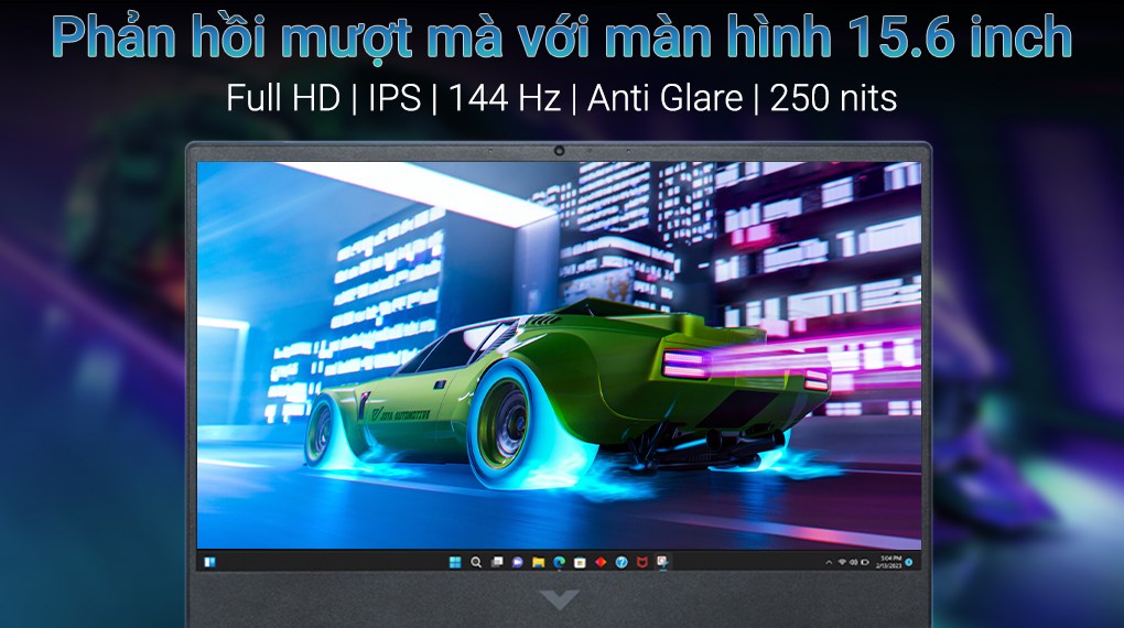 Laptop HP Gaming VICTUS 15 fa0111TX i5 12500H/16GB/512GB/4GB RTX3050Ti/144Hz/Win11 (7C0R4PA)
