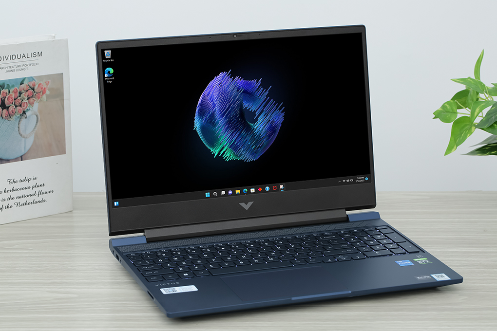 Laptop HP Gaming VICTUS 15 fa0111TX i5 12500H/16GB/512GB/4GB RTX3050Ti/144Hz/Win11 (7C0R4PA) Màu Xanh
