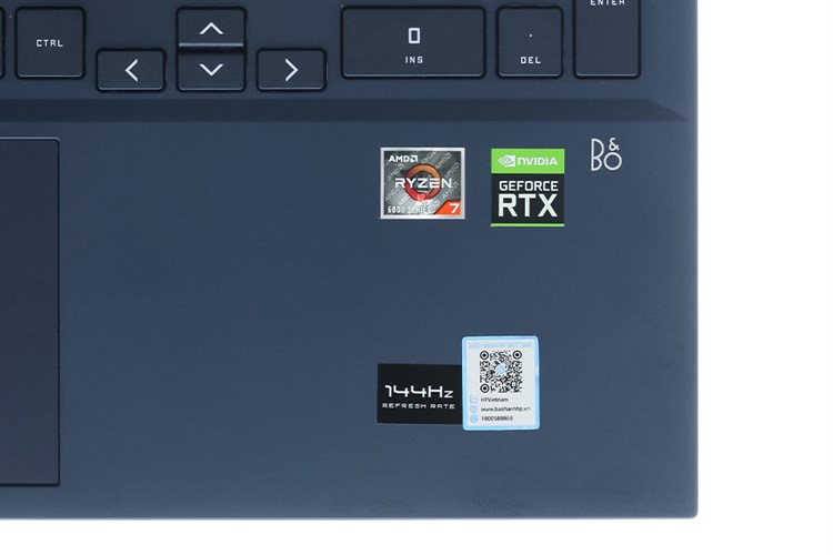 Laptop HP Gaming VICTUS 16 e1102AX R7 6800H/16GB/512GB/4GB RTX3050Ti/144Hz/Win11 (7C139PA) Màu Xanh