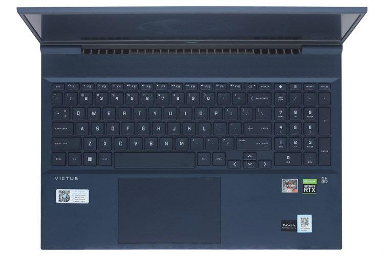 Laptop HP Gaming VICTUS 16 e1102AX R7 6800H/16GB/512GB/4GB RTX3050Ti/144Hz/Win11 (7C139PA) Màu Xanh