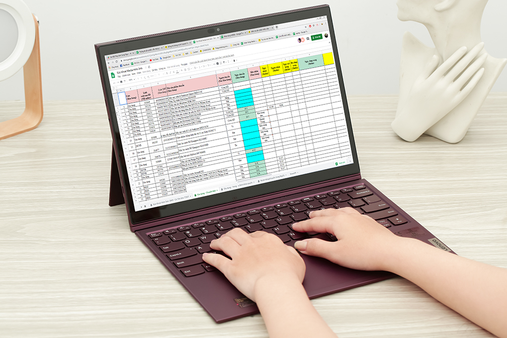 Laptop Lenovo Yoga Duet 7 13ITL6 i7 1165G7/16GB/1TB/Touch/Pen/Win11 (82MA009PVN) Màu Tím