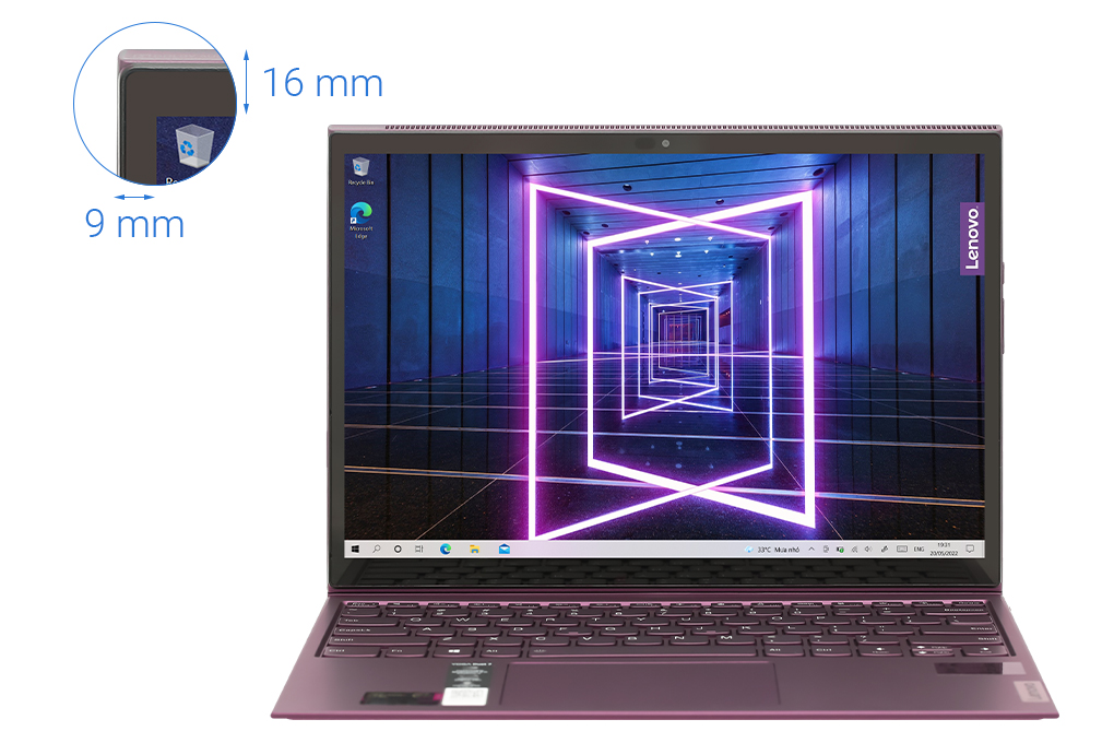 Laptop Lenovo Yoga Duet 7 13ITL6 i7 1165G7/16GB/1TB/Touch/Pen/Win11 (82MA009PVN) Màu Tím