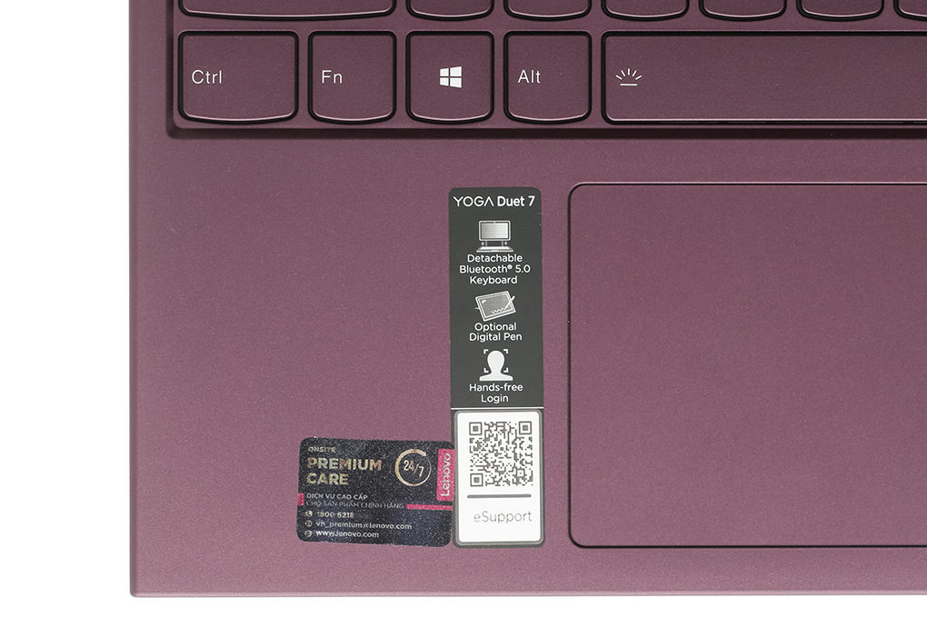 Laptop Lenovo Yoga Duet 7 13ITL6 i7 1165G7/16GB/1TB/Touch/Pen/Win11 (82MA009PVN) Màu Tím