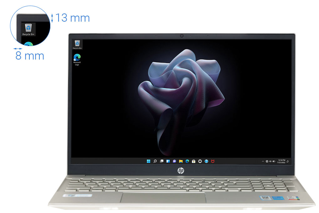 Laptop HP Pavilion 15 eg2082TU - 7C0Q5PA (i5 1240P, 8GB, 512GB, Full HD, Win11) Màu Vàng