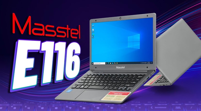 Laptop Masstel E116 N4020/4GB/128GB/Win10 Pro