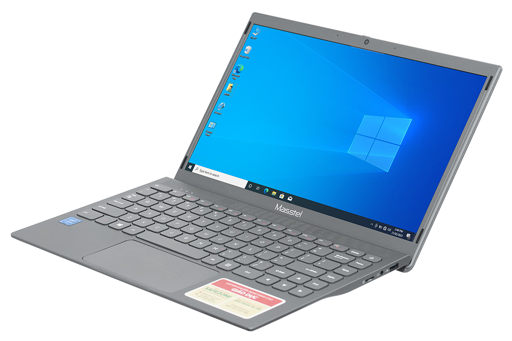 Laptop Masstel E140 N4120/4GB/128GB/Win10 Pro Màu Xám