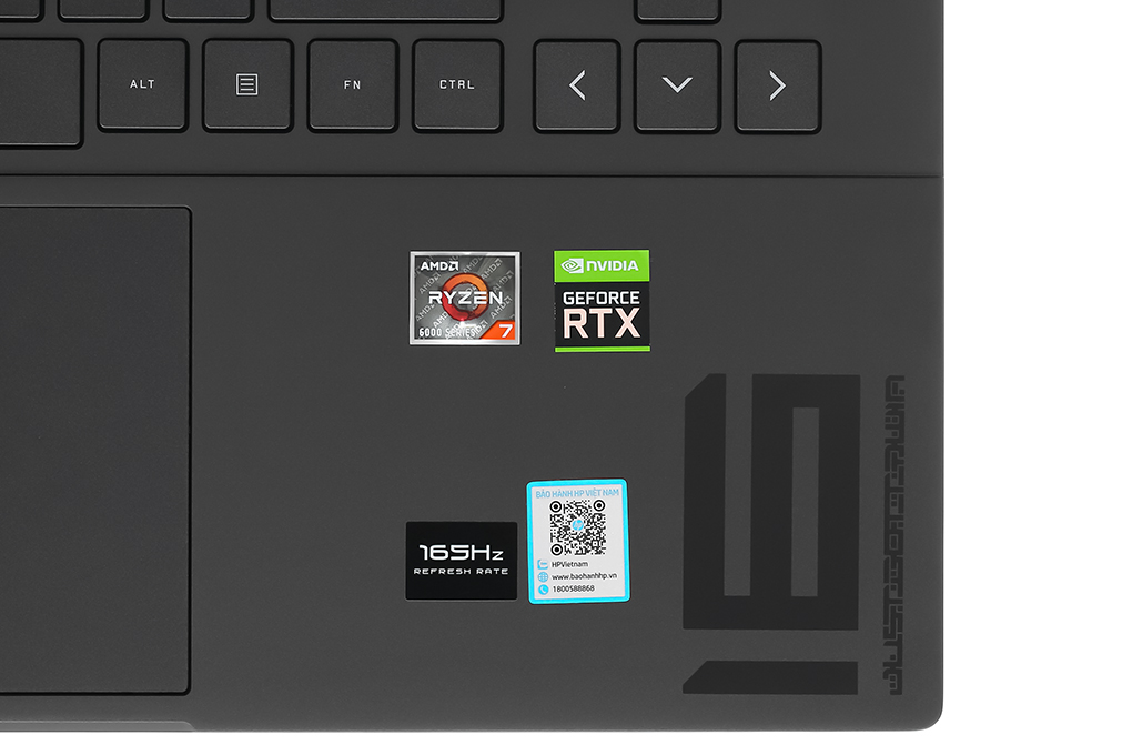 Laptop HP Gaming Omen 16 n0087AX R7 6800H/16GB/1TB SSD/6GB RTX3060/165Hz/Win11 (7C0T7PA) Màu Đen