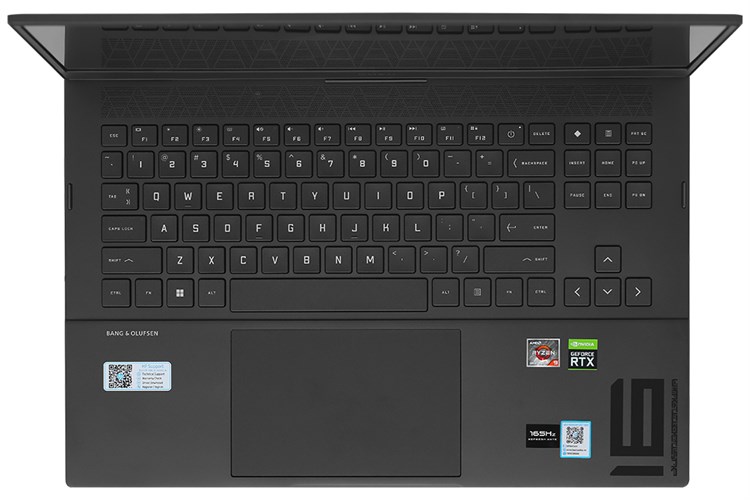 Laptop HP Gaming Omen 16 n0085AX R9 6900HX/32GB/1TB SSD/8GB RTX3070Ti/165Hz/Win11 (7C144PA) Màu Đen