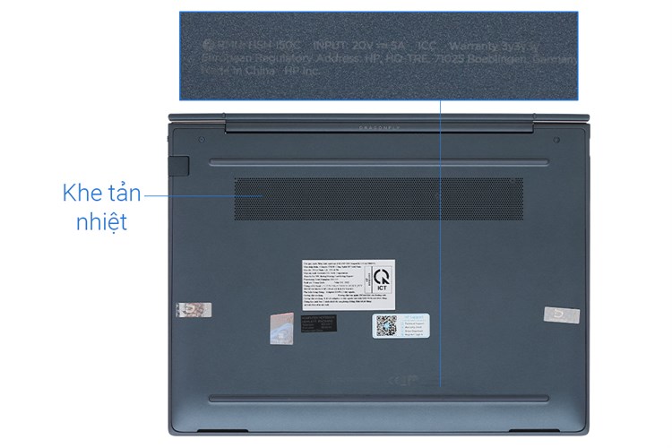 Laptop HP Elitebook Dragonfly G3 i7 1255U/16GB/1TB SSD/Touch/Win11 Pro (6Z980PA) Màu Xanh
